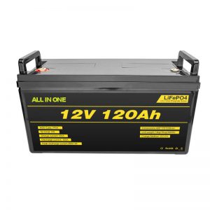 Pacco batteria al litio Lifepo4 BMS 12v 120ah Batteria agli ioni di litio Lifepo4 12v