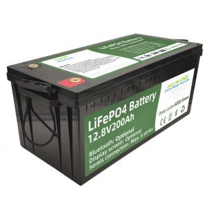 Vendita calda 2.56 KWh lifepo4 batteri 12v 200Ah 6000 cicli batteria camper