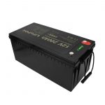 Batterie ricaricabili di nuovo design Batterie agli ioni di litio LiFePO4 12V 200Ah senza manutenzione