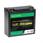 OEM profondo ricaricabile del pacchetto della batteria agli ioni di litio Lifepo4 12V 20AH