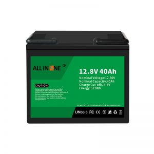 12.8V 40Ah LiFePO4 Batteria agli ioni di litio di ricambio al piombo acido 12V 40Ah