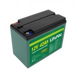 Pacco batteria solare personalizzato 12v 40ah 42ah Lifepo4 Lifepo4 con BMS