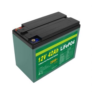 Pacco batteria solare personalizzato 12v 40ah 42ah Lifepo4 Lifepo4 con BMS