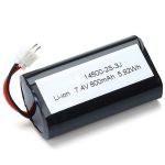 Batteria al litio 14500 7.4V 800mAH