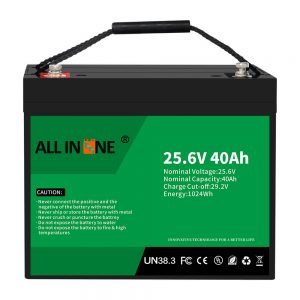 Batteria/sostituzione al litio ferro fosfato da 25,6 V 40 Ah