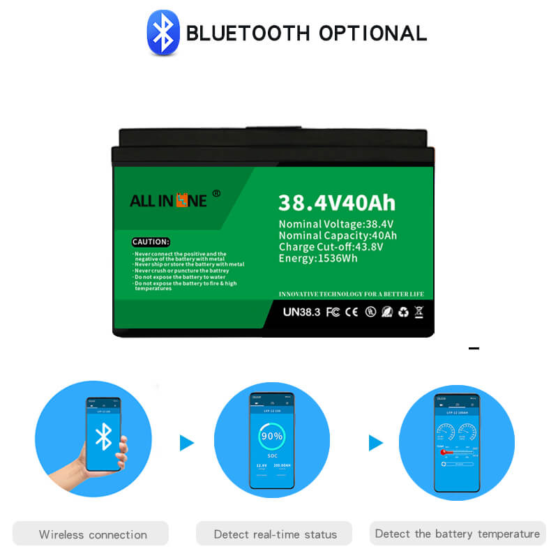 Batteria marina al litio da 36 Volt