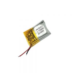 Batteria ai polimeri di litio di alta qualità 3.7V 50mAh 581013 batteria