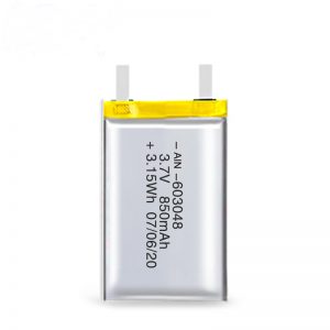 Batteria ricaricabile LiPO 603048 3,7 V 850 mAh / 3,7 V 1700 mAH / 7,4 V 850 mAh