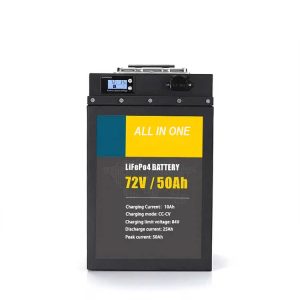 Batteria agli ioni di litio da 72 V e 50 Ah, batteria per moto elettrica da 7200 W