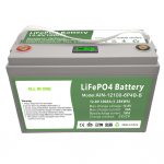 ALL IN ONE Batteria LiFePO4 12V100Ah a ciclo profondo con BMS intelligente per sistema di accumulo di energia domestico
