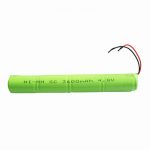 Batteria ricaricabile NiMH SC 3600mAH 4.8V
